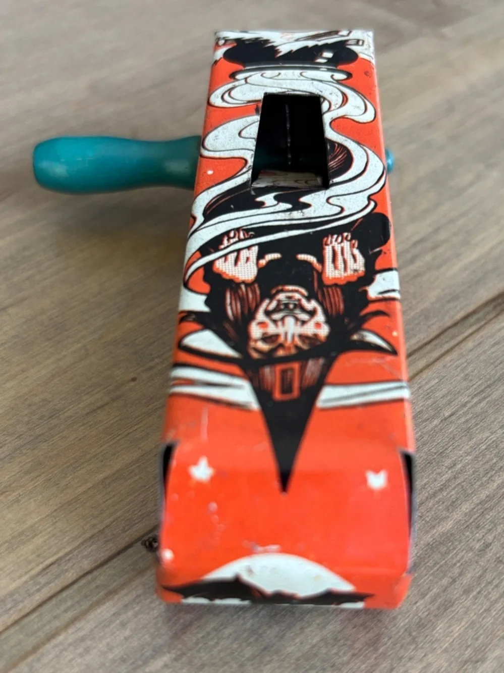 Vintage Witch Hand Crank Noisemaker